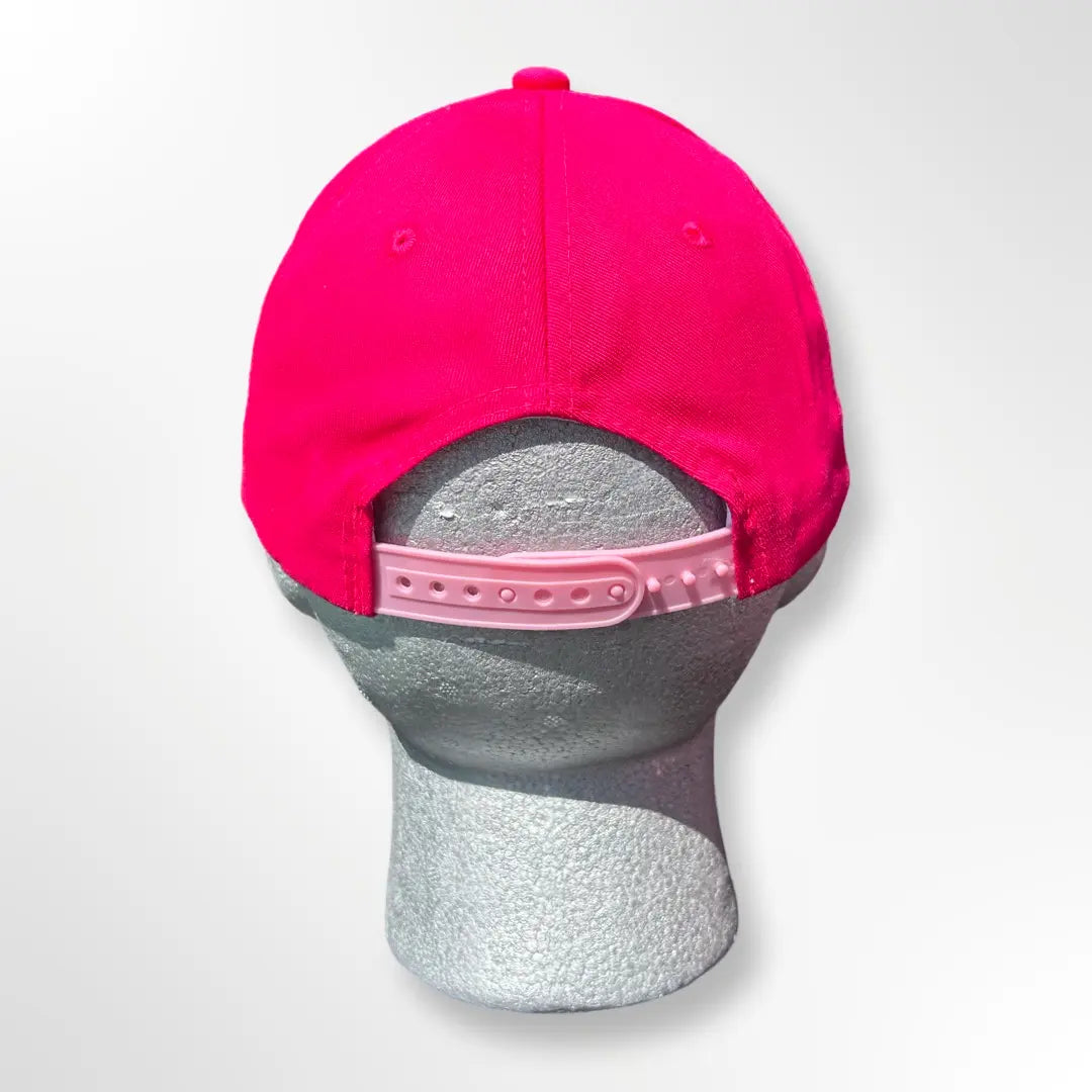 Hot Pink Ball Cap Adjustable SnapBack