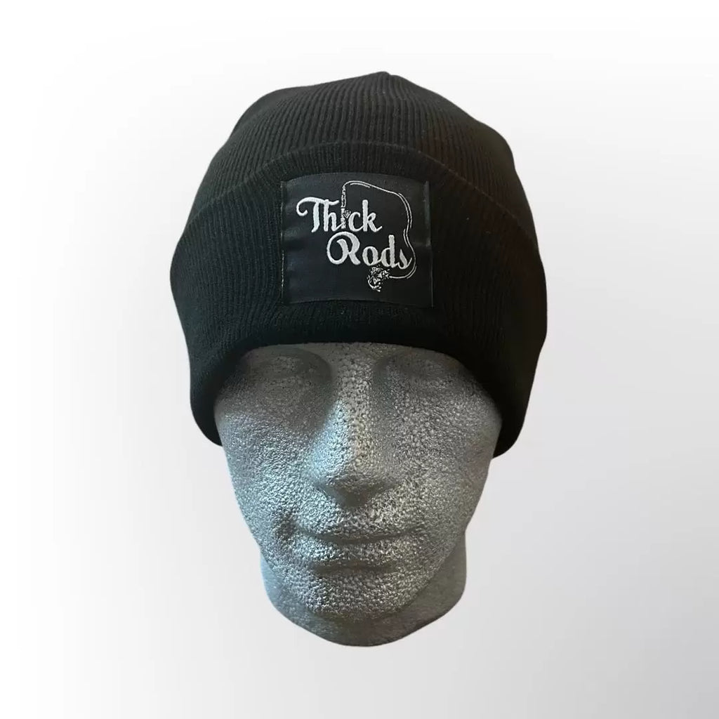 Thick Rods Black Unisex Beanie