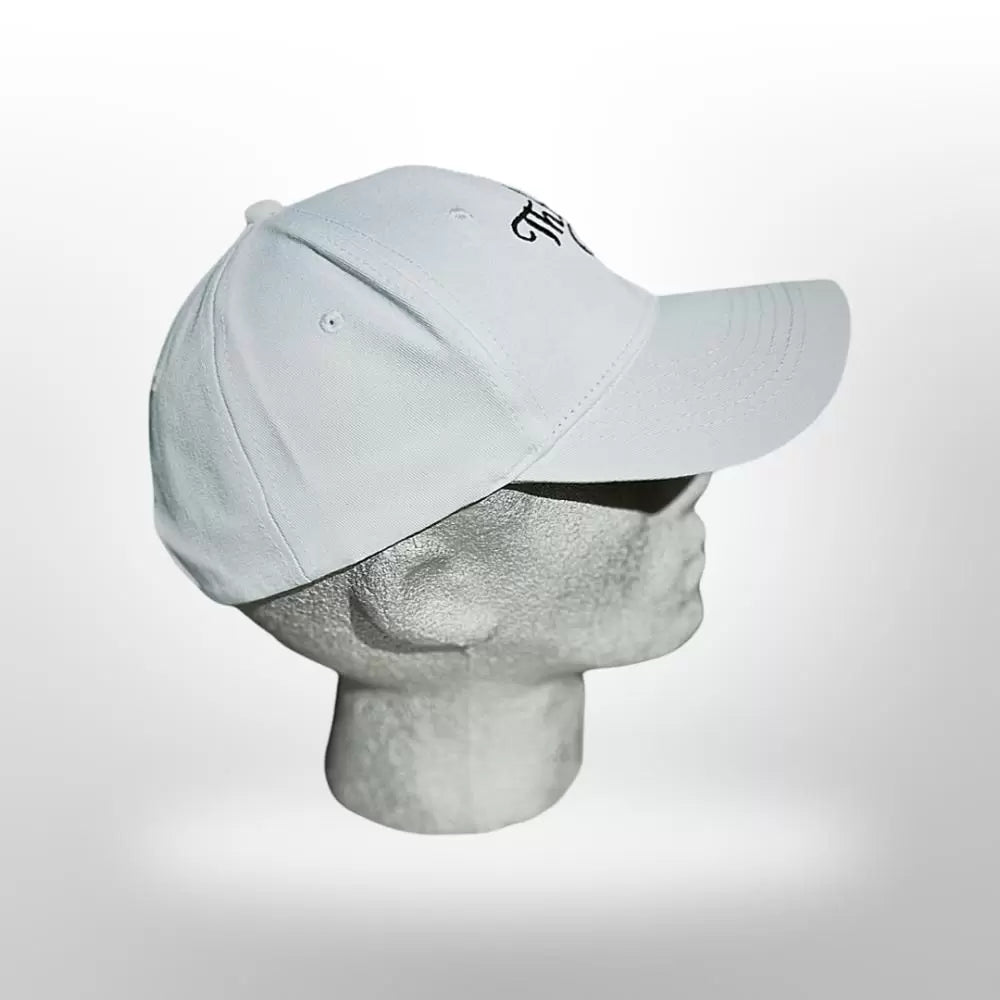 White Ball Cap – Adjustable SnapBack