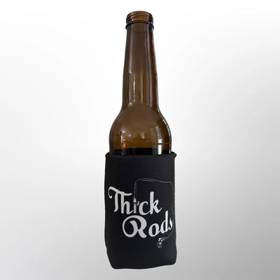 Thick Rods Black Koozie