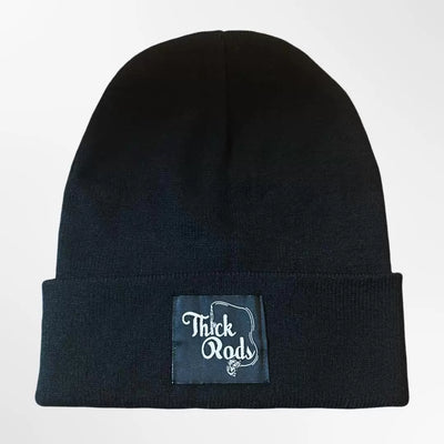 Thick Rods Black Unisex Beanie