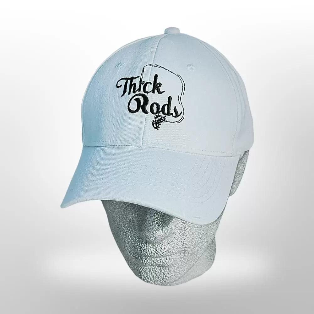 White Ball Cap – Adjustable SnapBack