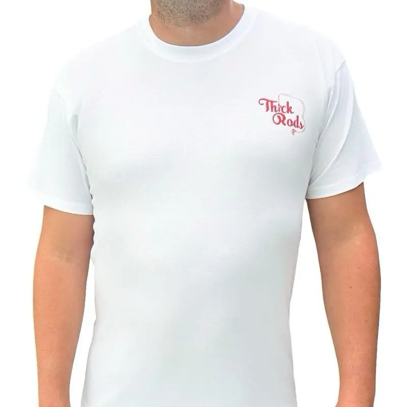 Gulf Fishing Red Snapper TShirt – White Tee with Red Fish Graphic Design