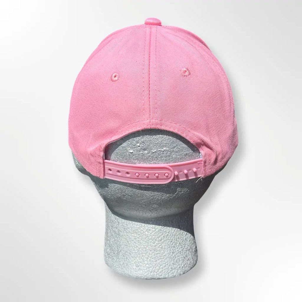 Light Pink Ball Cap Adjustable SnapBack