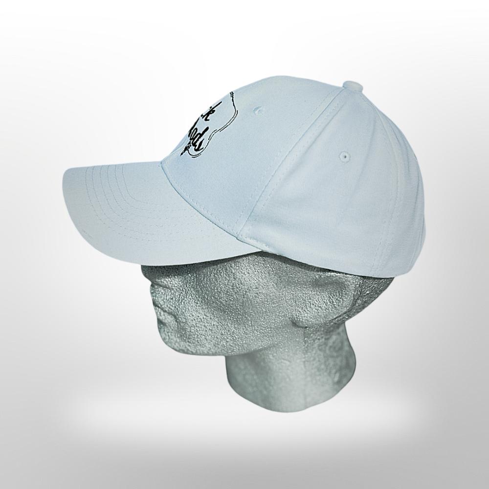 White Ball Cap – Adjustable SnapBack